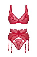 Komplet Obsessive Cupide Desir Set 3 S-3XL