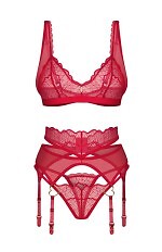 Komplet Obsessive Cupide Desir Set 3 S-3XL