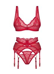 Komplet Obsessive Cupide Desir Set 3 S-3XL