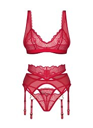 Komplet Obsessive Cupide Desir Set 3 S-3XL