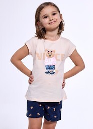 Piżama Cornette Kids Girl 787/107 Nice kr/r 86-128