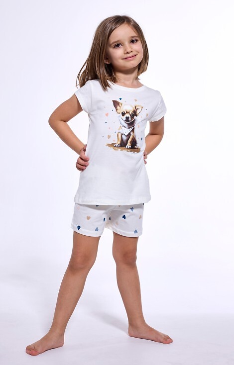 Piżama Cornette Kids Girl 787/108 Chihuahua kr/r 86-128