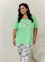 Piżama Taro Lia 3373 kr/r 4XL-6XL W25 damska