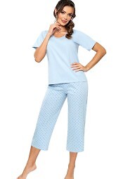 Piżama Donna Sky 3/4 kr/r S-2XL