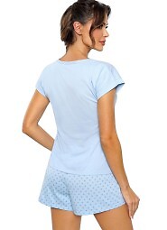 Piżama Donna Sky Short kr/r