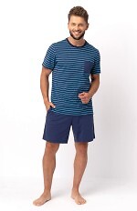 Piżama Key MNS 345 B25 kr/r 3XL-4XL