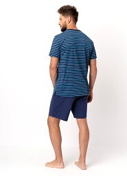 Piżama Key MNS 345 B25 kr/r 3XL-4XL