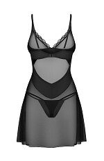 Koszulka Obsessive Stelisa Chemise & Thong S-3XL