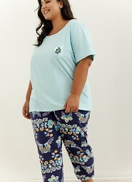 Piżama Taro Kristen 3366 kr/r 2XL-3XL W25 damska