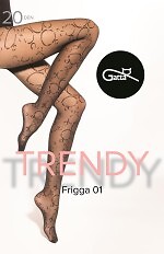 Rajstopy Gatta Trendy Frigga wz.01 20 den 5-XL