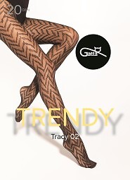 Rajstopy Gatta Trendy Tracy wz.02 20 den 2-4