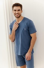 Piżama Taro Henry 3399 kr/r 4XL-5XL W25 męska