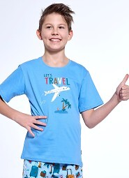 Piżama Cornette Young Boy 790/121 Travel 3 134-164