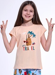 Piżama Cornette Young Girl 788/110 Travel 2 134-164