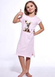 Koszula Cornette Kids Girl 493/112 Chihuahua kr/r 98-128