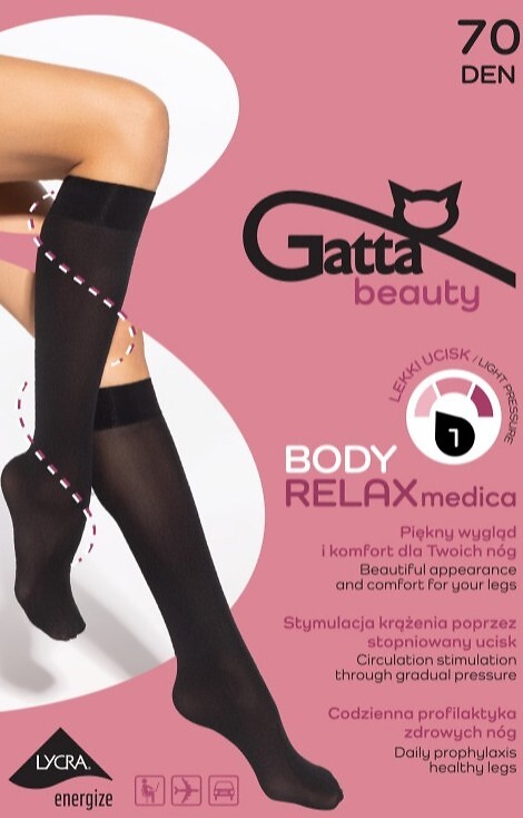 Podkolanówki Gatta Body RELAXmedica 70 den