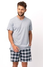 Piżama Key MNS 460 A25 kr/r 3XL-4XL