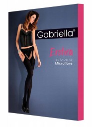 Rajstopy Gabriella 638 Erotica Strip Panty microfibra 100 den 1-4