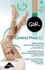 Podkolanówki Gatta Control Press 20 den