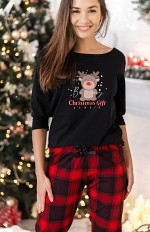 Piżama Sensis Be My 3/4 Christmas S-XL