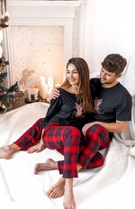 Piżama Sensis Be My 3/4 Christmas S-XL