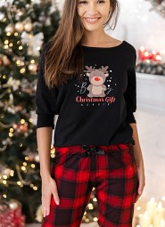 Piżama Sensis Be My 3/4 Christmas S-XL