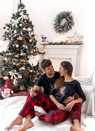 Piżama Sensis Be My 3/4 Christmas S-XL