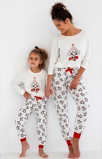 Piżama Sensis Panda 3/4 Christmas S-XL