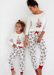 Piżama Sensis Panda 3/4 Christmas S-XL