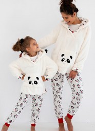 Piżama Sensis Panda 3/4 Christmas S-XL