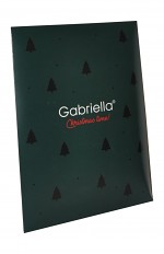 Rajstopy Gabriella 516 Christmas 20 den 5-XL