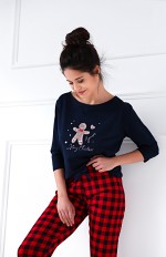 Piżama Sensis Amma 3/4 Christmas S-XL