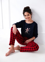 Piżama Sensis Amma 3/4 Christmas S-XL