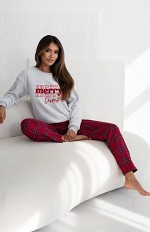 Piżama Sensis Gween Soft/Flanela dł/r Christmas S-XL