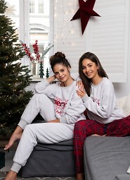 Piżama Sensis Gween Soft/Flanela dł/r Christmas S-XL