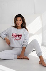 Piżama Sensis Graciana Soft dł/r Christmas S-XL