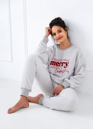 Piżama Sensis Graciana Soft dł/r Christmas S-XL