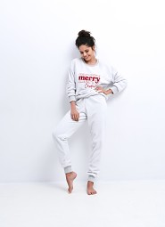 Piżama Sensis Graciana Soft dł/r Christmas S-XL