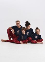 Piżama Sensis Amma Kids Girls dł/r Christmas 110-128