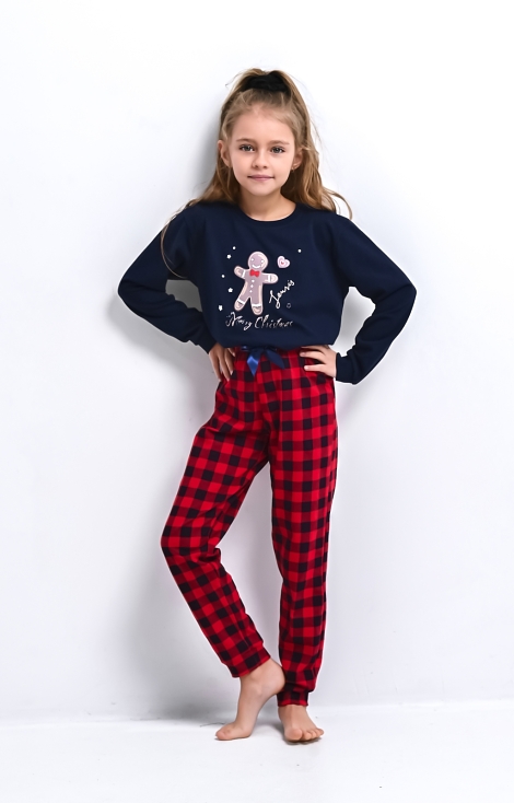 Piżama Sensis Amma Kids Girls dł/r Christmas 110-128