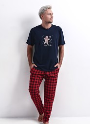 Piżama Sensis Matt kr/r Christmas M-XL