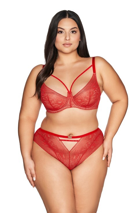 Biustonosz semi soft Ava 2127 Red