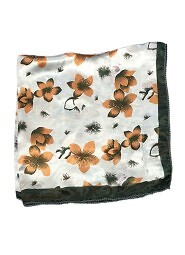 Apaszka Art Of Polo 20965 Satin Flowery XS