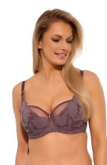 Biustonosz Semi-Soft Gaia BS 1134 Keto Fioletowy