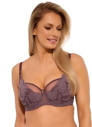 Biustonosz Semi-Soft Gaia BS 1134 Keto Fioletowy