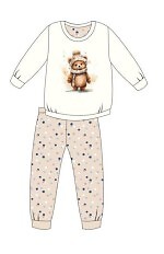 Piżama Cornette Kids Girl 594/180 Sweet Bear dł/r 86-128