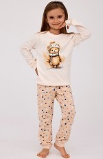 Piżama Cornette Kids Girl 594/180 Sweet Bear dł/r 86-128