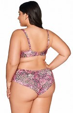 Figi kąpielowe SF 217/5 Pink Brazyliany S-3XL