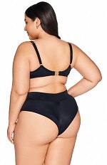 Figi kąpielowe Ava SF 13/15/B Black Brazyliany S-3XL