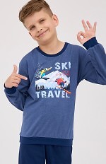 Piżama Cornette Young Boy 267/158 Ski 134-164